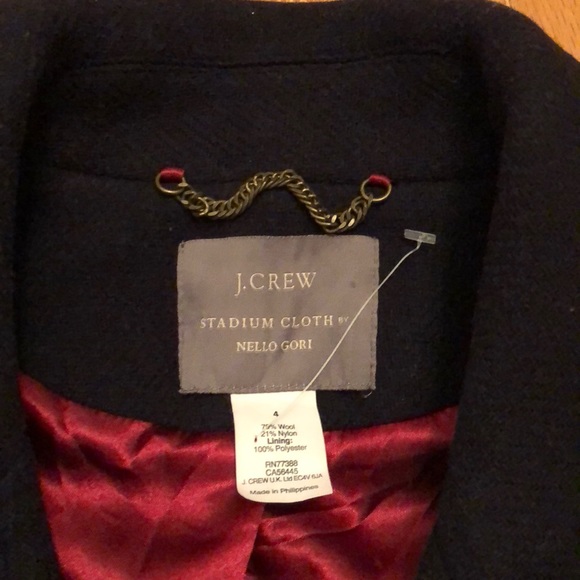 Women’s J. Crew majesty pea coat. - Picture 3 of 3